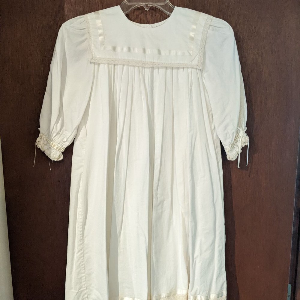Strasburg Children Georgia Dress Ivory Size 8